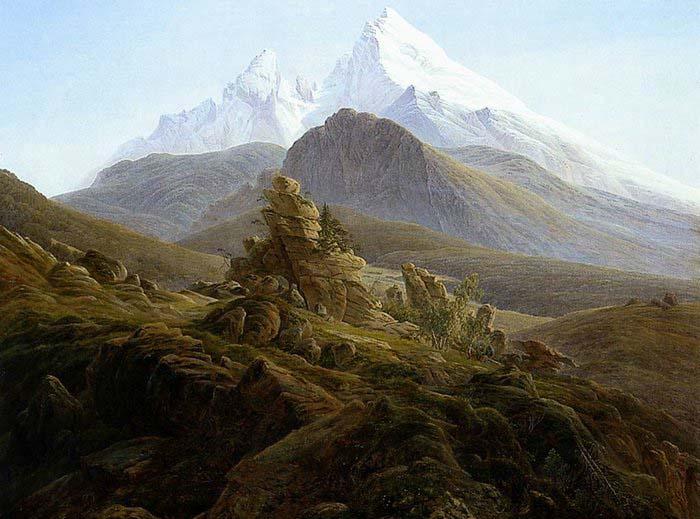 Caspar David Friedrich The Watzmann